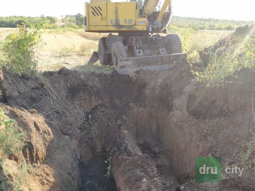 Авария на втором донецком водоводе. Очередная