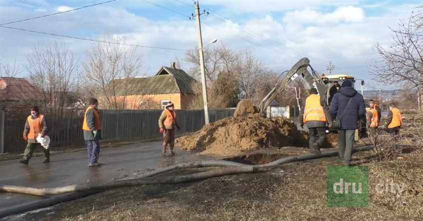 Горводоканал: очередная авария будет устранена