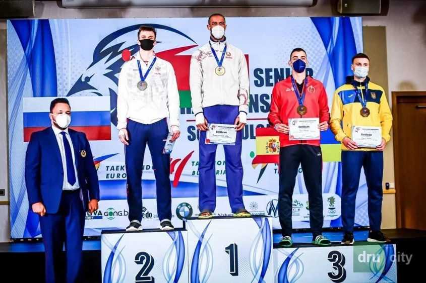 Дружковский спортсмен занял 3 место в чемпионате Европы по тхэквондо