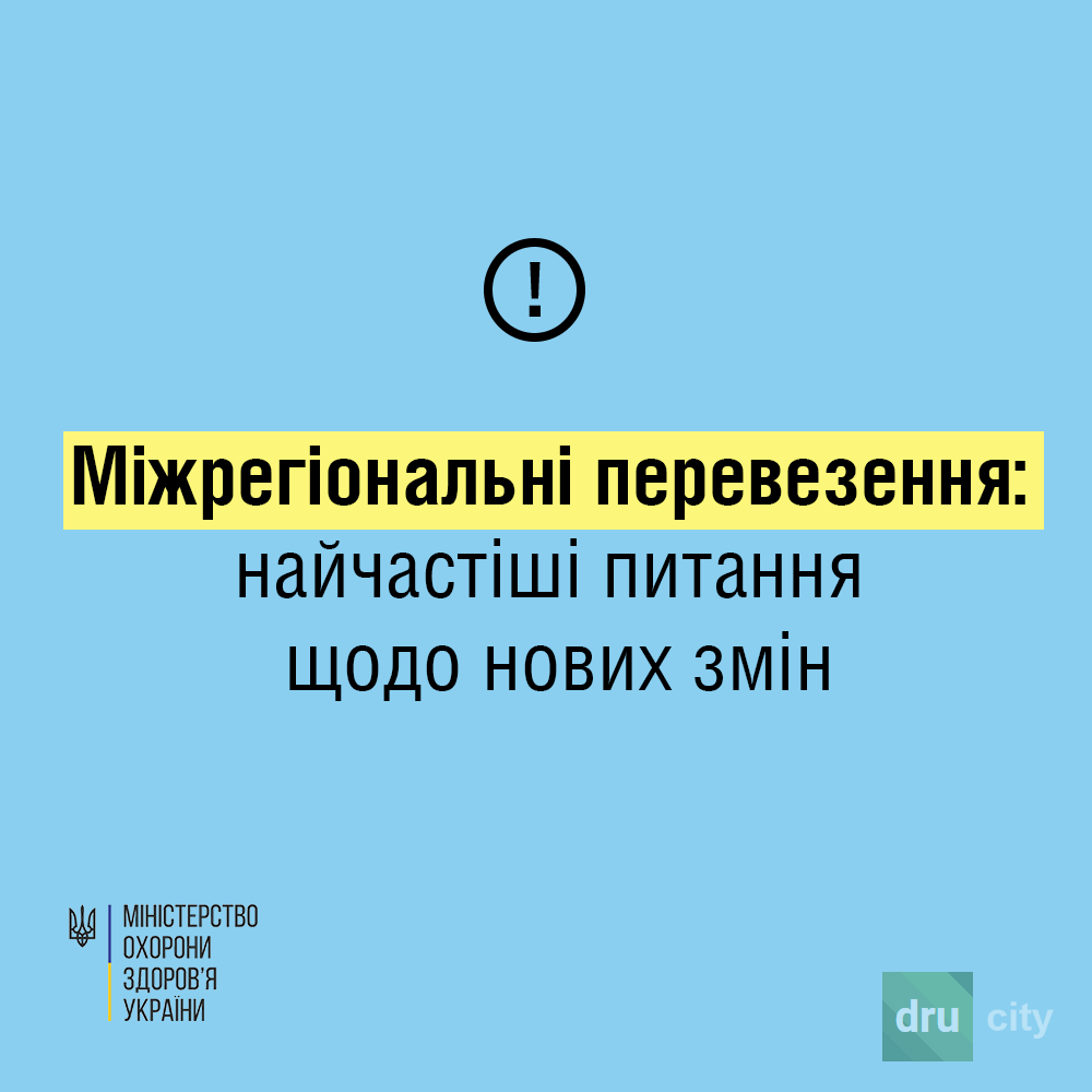 Новые правила межрегиональных перевозок и другие вопросы к МОЗ