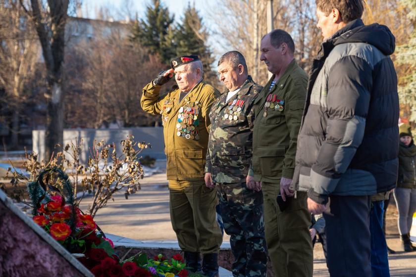 Борис Колесников принял участие в мероприятии, посвященном 33-й годовщине вывода войск из Афганистана