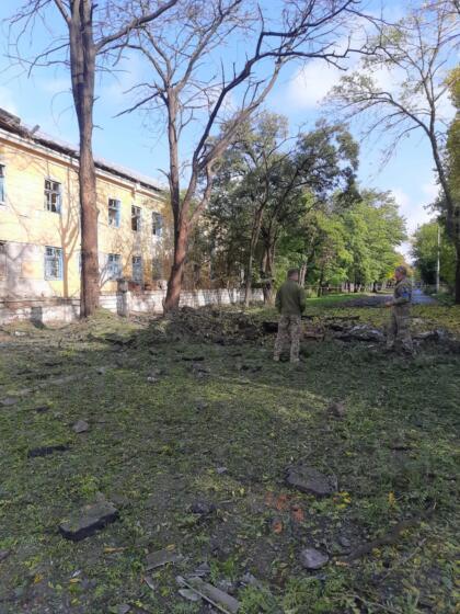 По Краматорску было нанесено 4 ракетных удара