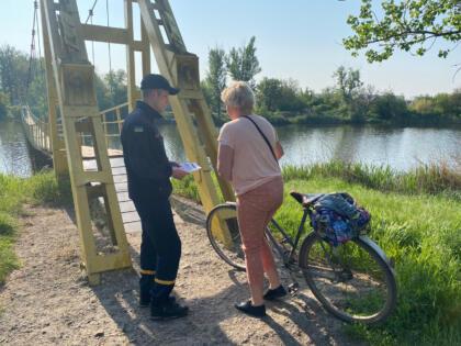 Рятувальники Донеччини продовжують проводити профілактичні відпрацювання на водоймах області