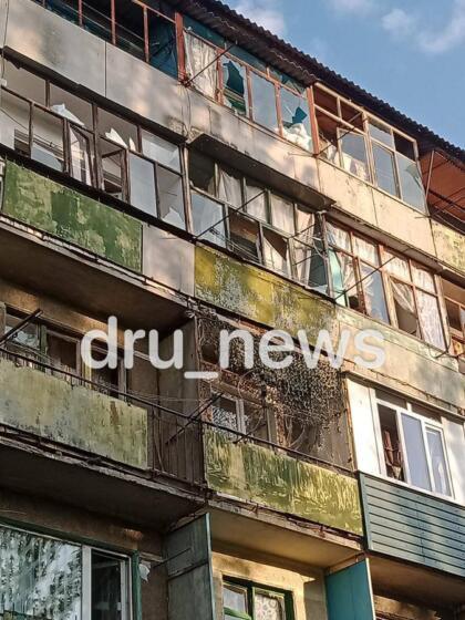 Взрывы в Дружковке: пострадали два человека