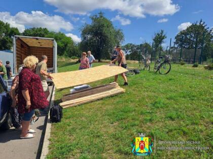 Продовжується видача будівельних наборів власникам напівзруйнованого житла