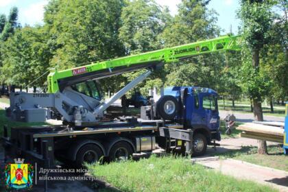 Автопарк житлово-комунального господарства Дружківки поповнився новою спецтехнікою