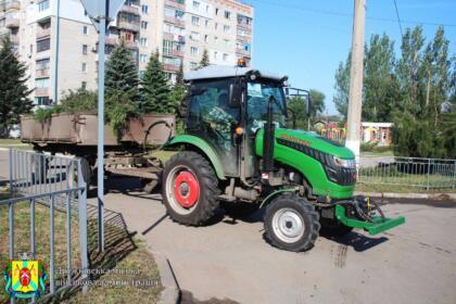 Автопарк житлово-комунального господарства Дружківки поповнився новою спецтехнікою