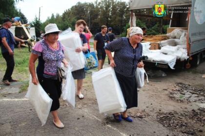 Будівельні набори мешканцям, житло яких зазнало пошкоджень