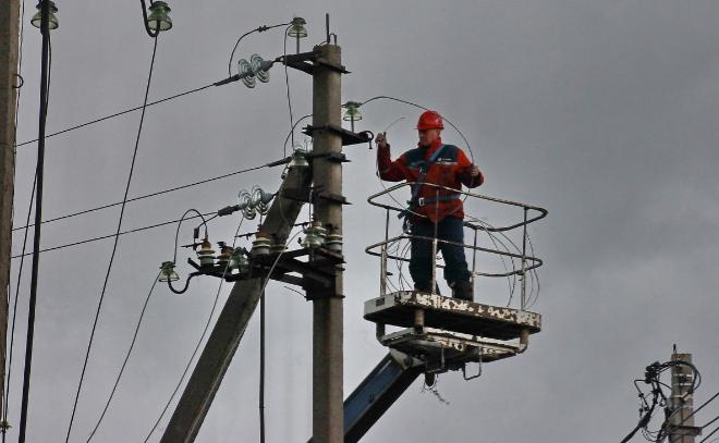 Поселок Райское без света