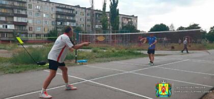 У Дружківській громаді відбувся турнір з бадмінтону