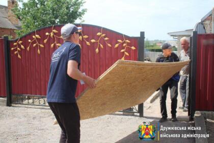 Допомога постраждалим мешканцям Олексієво-Дружківки