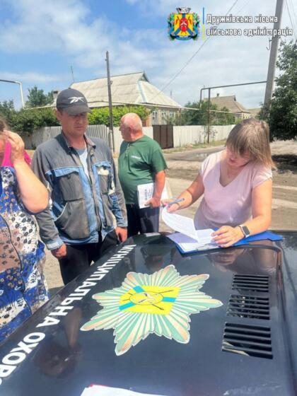 Підтримка постраждалим жителям, у вигляді будівельних матеріалів