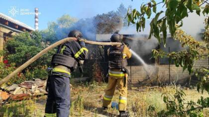 Дружківка: рятувальники ліквідували наслідки ворожого обстрілу