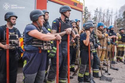 На Донеччині ліквідовано масштабну лісову пожежу яка вирувала 8 днів