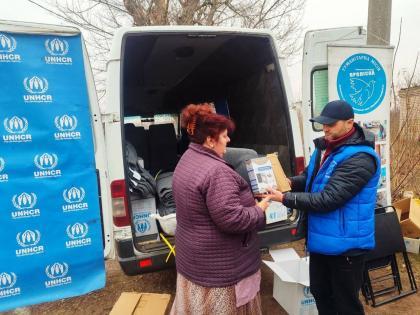 Допомога постраждалим від останнього ракетного обстрілу