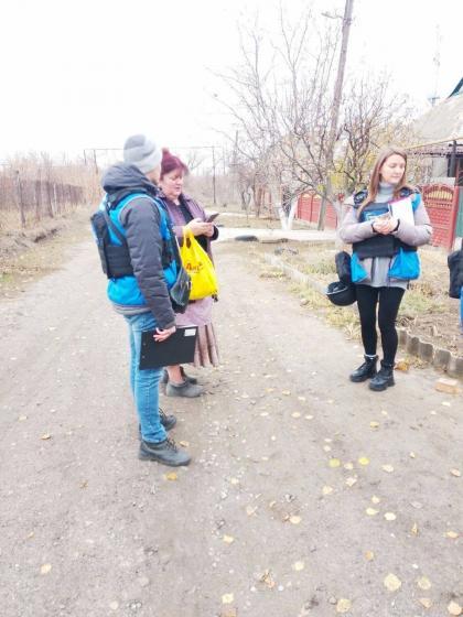 Допомога постраждалим від останнього ракетного обстрілу