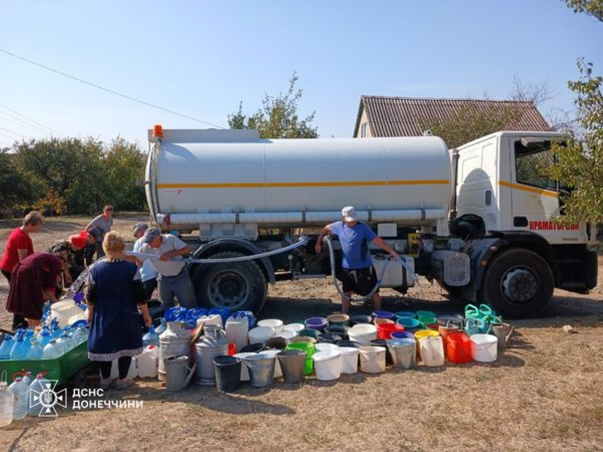 Подвоз технической воды в понедельник 30 декабря