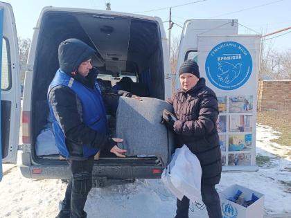 Мешканцям Олексієво-Дружківки передано гуманітарну допомогу