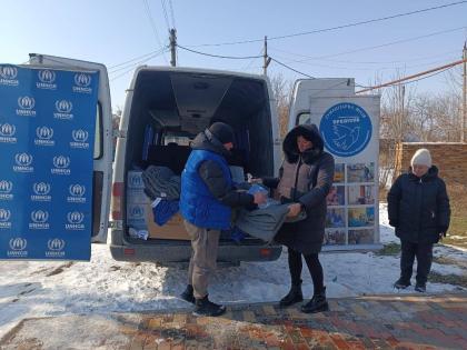 Мешканцям Олексієво-Дружківки передано гуманітарну допомогу