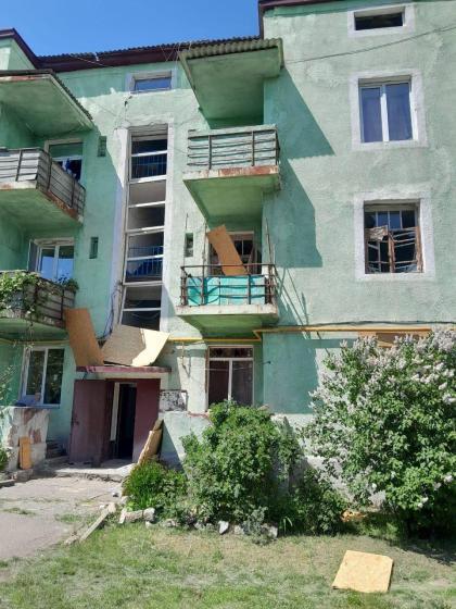 3 людини поранені внаслідок удару по Дружківці
