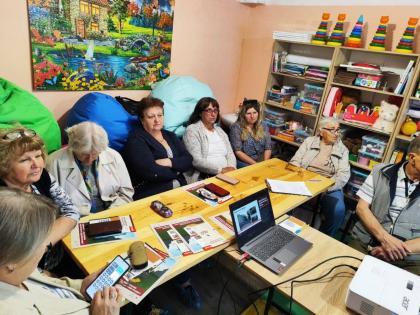 Клуб активного довголіття прослухав інформаційну сесію з мінної небезпеки