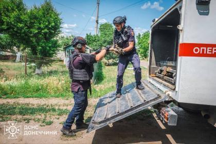 Дружківка: піротехніки виявили та знищили постріл до протитанкового гранатомета