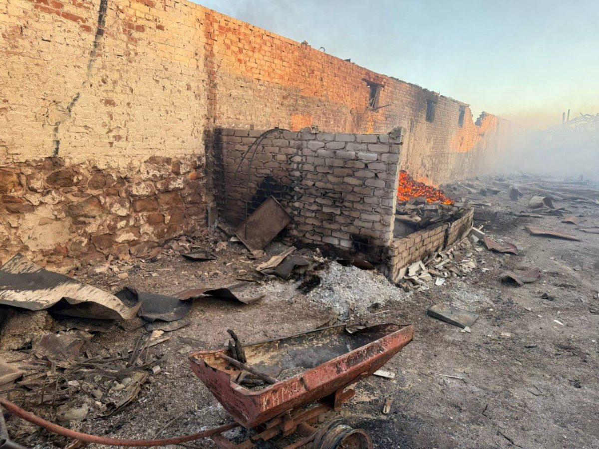 В Дружковке под обстрел попало фермерское хозяйство