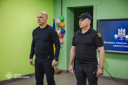 13 рятувальників Донеччини отримали відзнаки ОВА