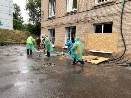 У Дружківці триває ліквідація наслідків обстрілів