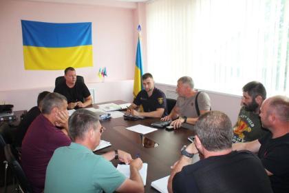 Оперативна нарада з керівниками правоохоронних органів та відповідальних служб відбулась у Дружківці