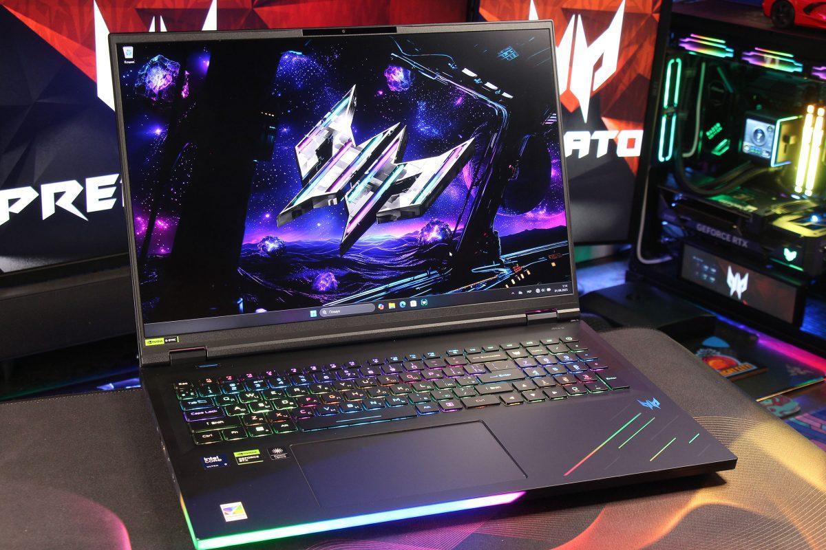 Огляд ноутбука Acer Predator Helios 18 AI