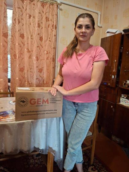 124 пакунки для мешканців які вимушено виїхали до безпечніших областей