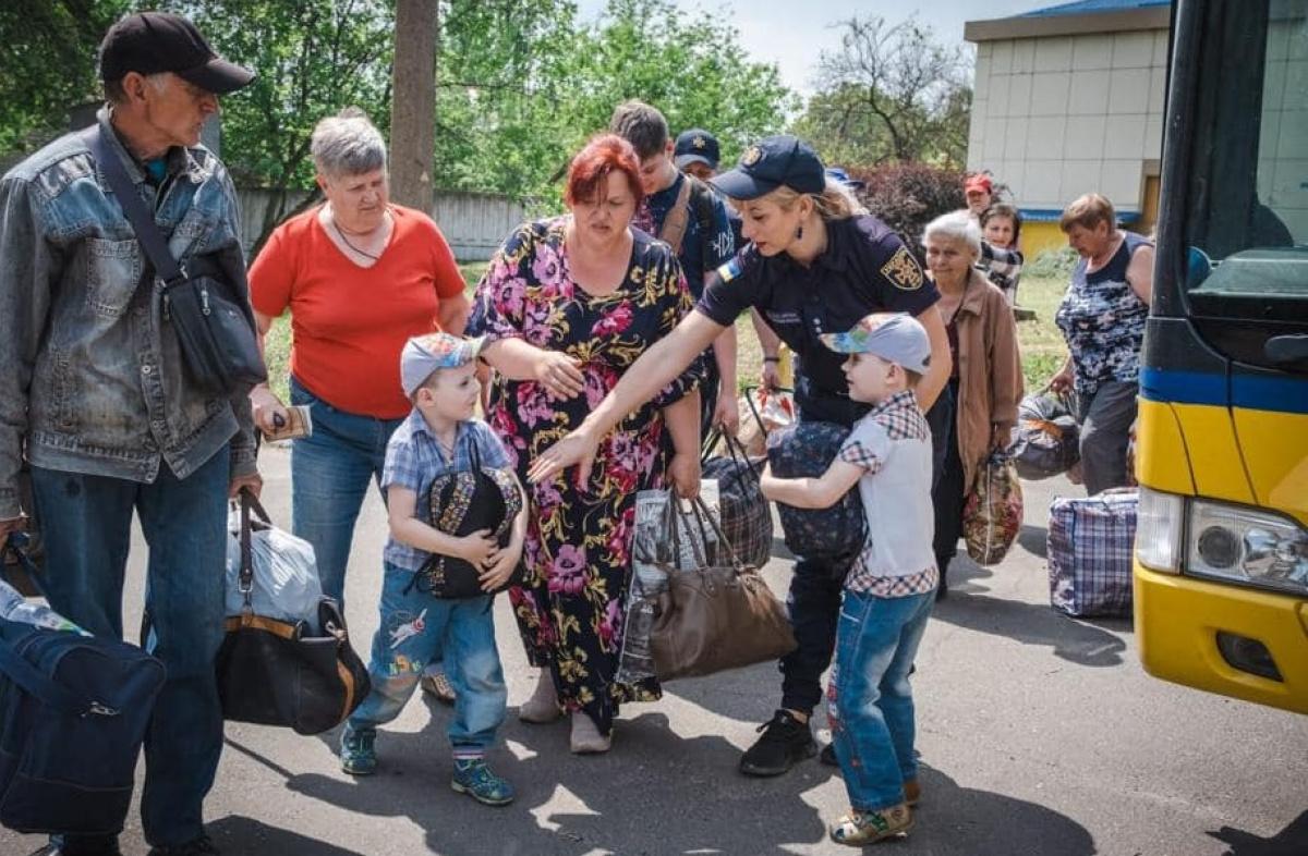 Из Дружковки за неделю эвакуировали 71 ребенка