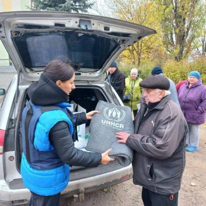 Допомога для мешканців Дружківки від гуманітарної місії «Проліска»