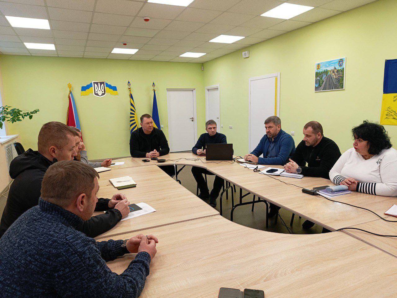 У Дружківській ВА пройшла нарада про посилення евакуаційних заходів