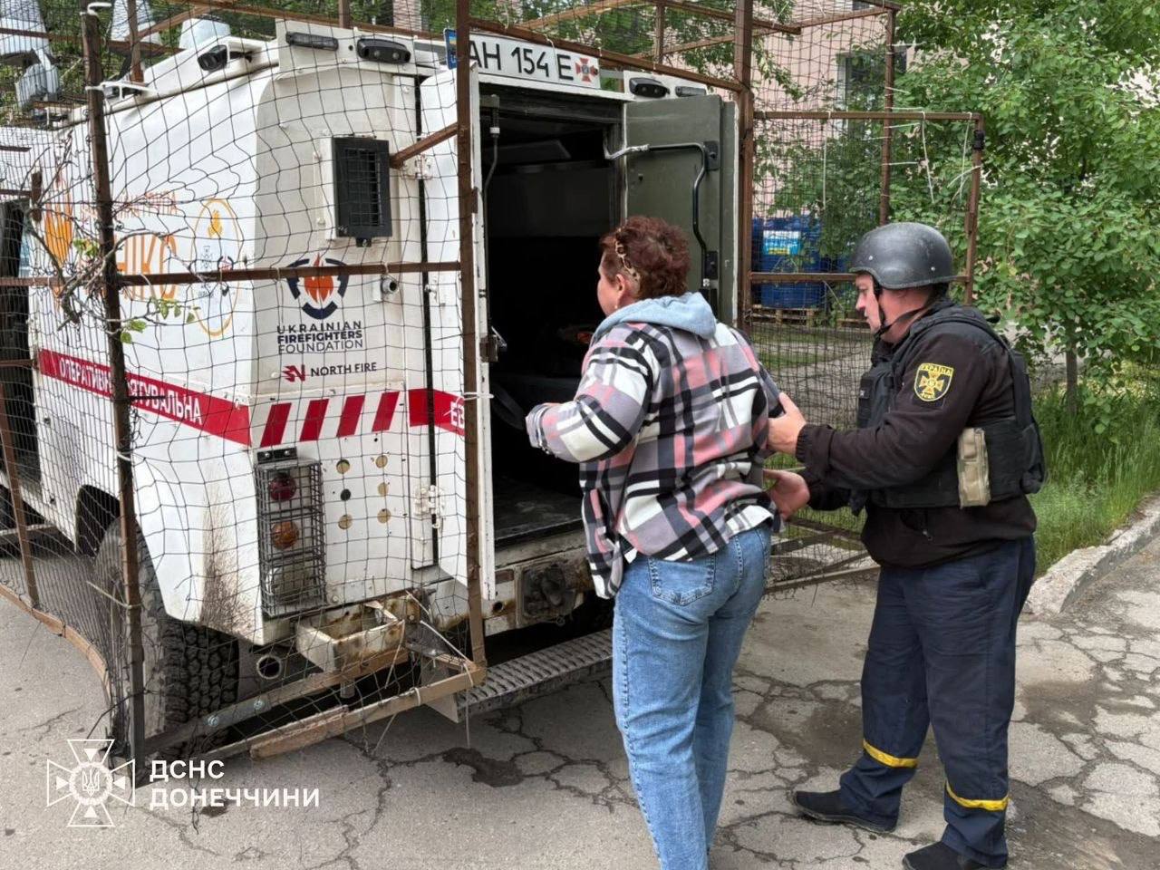 Двох дітей евакуювали з міста Дружківка